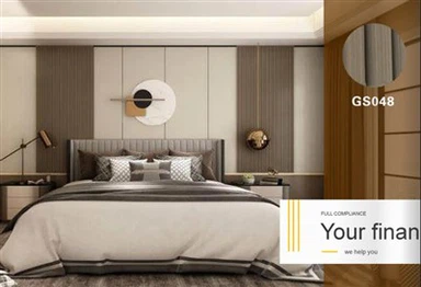 Wood Paneling Interial Slat Wall Design