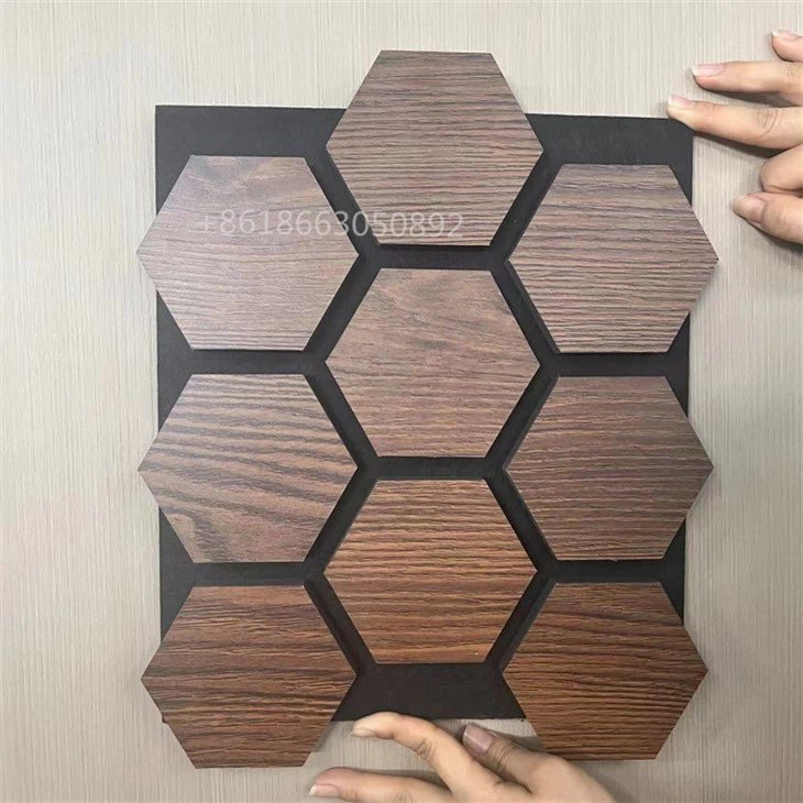 Wpc Hexagonal Acoustic Panel