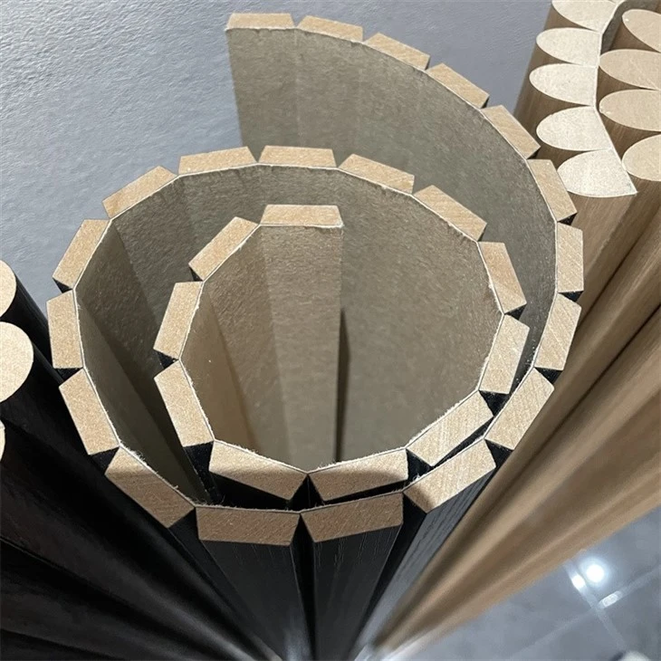 Solid Pine Wood Flexible Panels Arc Shape Bendable 3D Decor Board 600x2400mm 9mm Thickness Flexible Pine Wood Panel price