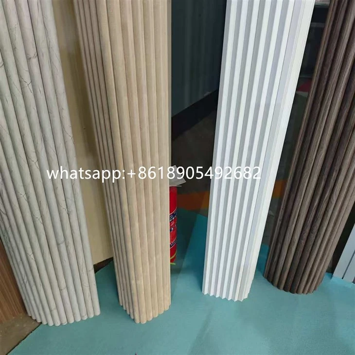 Ribbed Mdf Panno Solid Wood fleksib Komisyon Konsèy
